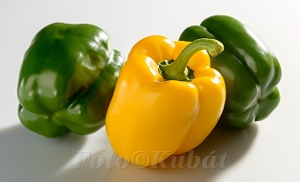 Paprika žlutá a zelená